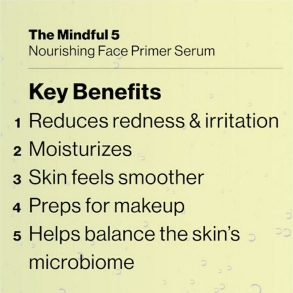 NIB Smashbox Norishing Face Primer Serum - The Mindful 5 - 1 fl. Oz - Picture 9 of 10